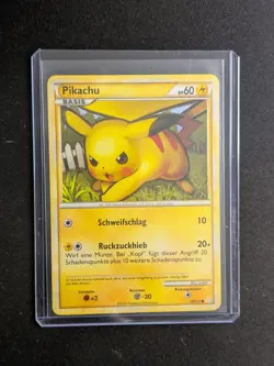 Pokemon Pikachu 78/123 Heartgold & Soulsilver Set Pokemon Deutsch NM - Image 1