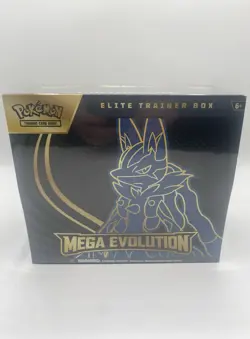 Pokemon TCG: Mega Evolution Lucario Elite Trainer Box, NEW & SEALED - Image 1