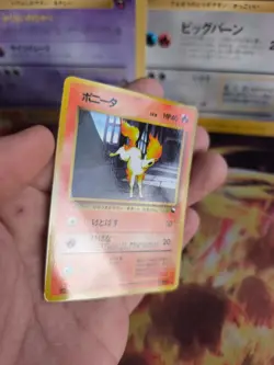 Pokemon Karte Card Vending expansion sheet japanese Ponyta Ponita Glossy Mint - Image 3