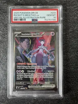 Team Rockets Mewtu EX 231/182 Ewige Rivalen Pokemon TCG - Image 1
