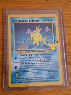 Carte Pokemon : Magicarpe Brillant 66/64 Celebrations 25 ans Francaise - Image 1