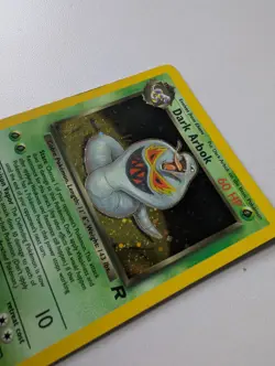 Pokemon Team Rocket Dark Arbok Holo Rare Bundle WOTC Vintage Ekans Trainers - Image 4