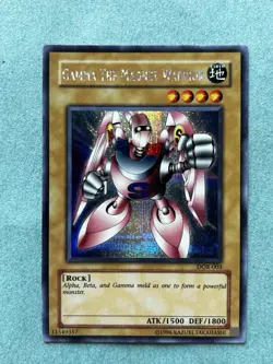 Gamma the MagnetWarriorDuelist of the RosesSecret Rare • DOR-003Unlimited - Image 2