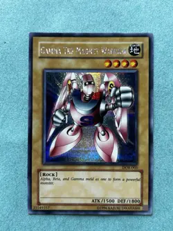 Gamma the MagnetWarriorDuelist of the RosesSecret Rare • DOR-003Unlimited - Image 3