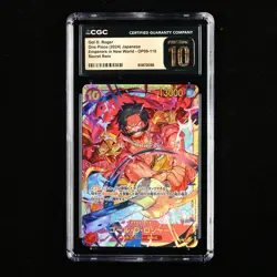 CGC 10 PRISTINE 2024 One Piece JPN Gol D. Roger OP09-118 SEC - Image 1