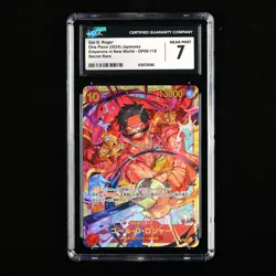 CGC 7 NEAR MINT 2024 One Piece JPN Gol D. Roger OP09-118 SEC - Image 2