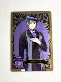 Jade Leech - P1-05 - Disney Twisted Wonderland Wafer Card - Image 1