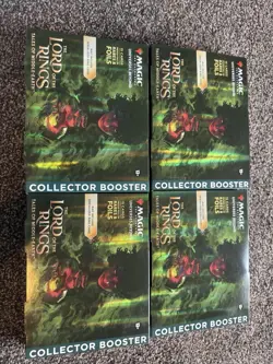 Magic the Gathering: The Lord of the Rings Collector Omega Booster SEALED MTG - Image 1