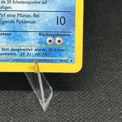 Lapras 1999 Pokemon Fossil Holo Rare Card #10/62 - Image 2
