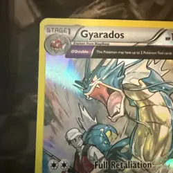 Pokemon Gyarados TCG Full Art Holo Rare Card 21/98 - Image 5
