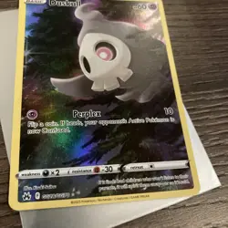 Pokemon Card Duskull GG28/GG70 Crown Zenith Galarian Gallery Holo Pk Fresh - Image 2