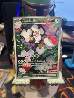 Pokemon TCG Maushold Illustration Rare Card Sv02: Paldea Evolved Holo 226/193 - Image 1