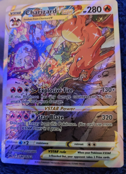 Charizard VSTAR - SWSD: Sword & Shield Promo Cards #SWSH262 Promo Holo Pokemon - Image 1