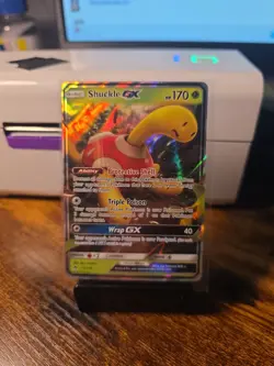 Shuckle GX 17/214 Ultra Rare Lost Thunder Pokemon Card NM - Image 1