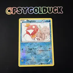Magikarp 23/124 2012 B&W Dragons Exalted Pokemon Card Reverse Holo Common A18 - Image 1