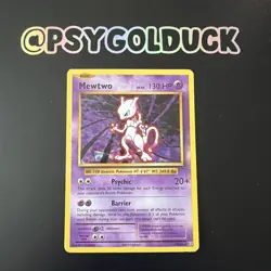 Pokemon TCG XY Evolutions Mewtwo Holo Card 51/108 Cracked Ice Rare LP A1 - Image 1