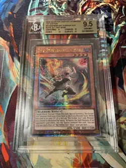 Sky Striker Ace Raye Quarter Century Secret Rare Card RA04-EN026 Graded 9.5 GM - Image 1