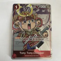 Tony Tony.Chopper (Alternate Art) ST01-006 One Piece Promotion Cards Foil - Image 1