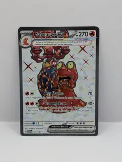 Pokemon Card Magcargo ex 191/167 Ultra Rare Twilight Masquerade Near Mint - Image 1
