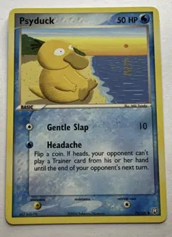 Psyduck 70/109 Team Rocket Returns Non-Holo Pokemon Common Card TCG Rare Vintage - Image 1
