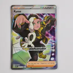 Pokemon TCG Ryme Trainer Obsidian Flames Holo Ultra Rare Card 221/197 NM+ - Image 1