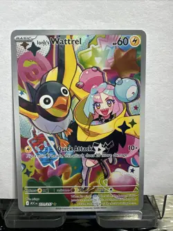 Ionos Wattrel 231/217 Ascended Heroes Illustration Rare Pokemon Card NM - Image 1
