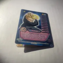 Gohan 164 165 Hi Tech Foil Folding Personality Card Limited Score Dbz CCG Tcg - Image 2