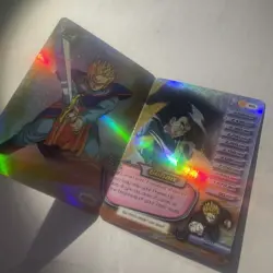 Gohan 164 165 Hi Tech Foil Folding Personality Card Limited Score Dbz CCG Tcg - Image 4