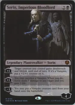 Sorin, Imperious Bloodlord- Innistrad Remastered Foil MTG Magic -NM - Image 1