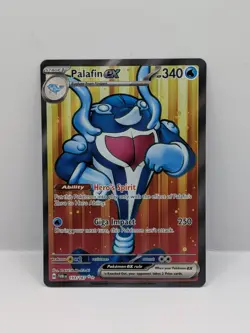 Pokemon Card Palafin Ex 193/167 Twilight Masquerade Ultra Rare Near Mint - Image 1