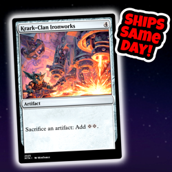 Krark-Clan Ironworks - Custom Art Magic: The Gathering Playtest Card - Image 1