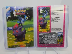 Collect All 5 Art Cards Cramorant #0845 Zorua #0570 Pokemon 2026 - Image 1