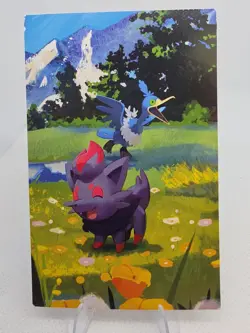 Collect All 5 Art Cards Cramorant #0845 Zorua #0570 Pokemon 2026 - Image 5