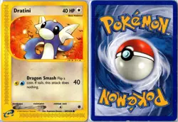 Pokemon Card - Dratini 107/165 Expedition Base Set Common Heavily Played - Image 3