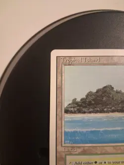 MTG Magic LP/NM Revised Tropical Island Dual Land - Reserved List - Image 2