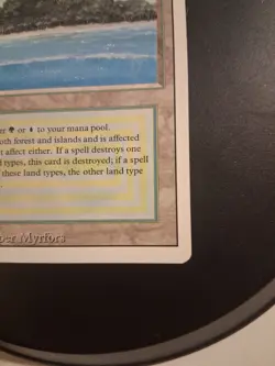 MTG Magic LP/NM Revised Tropical Island Dual Land - Reserved List - Image 4