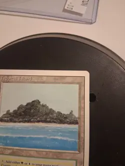 MTG Magic LP/NM Revised Tropical Island Dual Land - Reserved List - Image 5