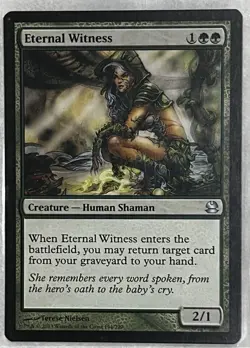 MTG Eternal Witness Modern Masters NM/Mint - Image 1