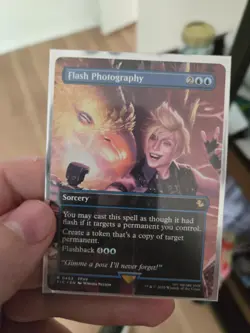 Flash Photography (Borderless) Commander: Final Fantasy Regular - Image 1
