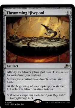 Thrumming Hivepool MTG Edge of Eternities Rare NM Pck Fresh - Image 2