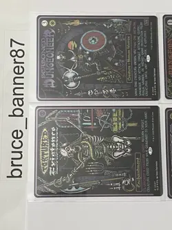 Magic The Gathering Secret Lair Black Lights & Dark Dungeons *FOIL* NO DISPLACER - Image 2