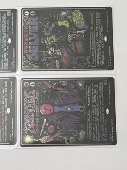 Magic The Gathering Secret Lair Black Lights & Dark Dungeons *FOIL* NO DISPLACER - Image 3