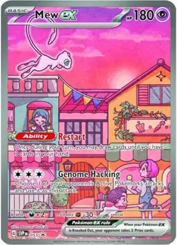Mew ex 053 Scarlet & Violet Promo Holofoil Pokemon NM - Image 1