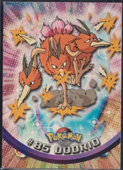 Topps Pokemon Dodrio #85 TV Animation Edition Non-Holo 2000 ENG EX 1.Edition - Image 1