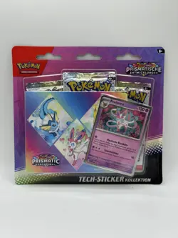 3x Pokemon TCG Prismatische Entwicklungen Tech-Sticker Set – Neu & OVP, Handler! - Image 5