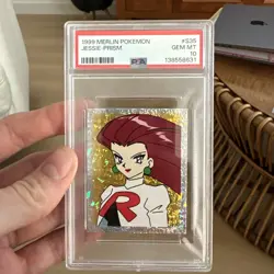 Jessie 1999 Merlin Pokemon Prism #S35 PSA 10 GEM MT - Image 1