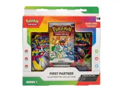 Pokemon First Partner Illustration Collection Series 1 6-Box Sealed Booster Case - Image 5