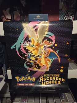 Eb Games Promotional Pokemon Mega Evolution Ascended Heroes Poster - Image 1