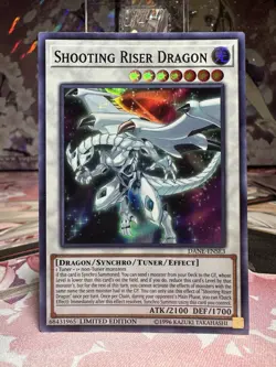 Shooting Riser Dragon DANE-ENSE3 Super Rare Limited Edition - NM - YuGiOh! - Image 1