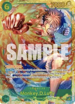One Piece Monkey.D.Luffy OP13 SEC Carrying On His Will - Image 1